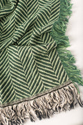 Henry — Verbena - Reversible Woven Blanket with Fringe