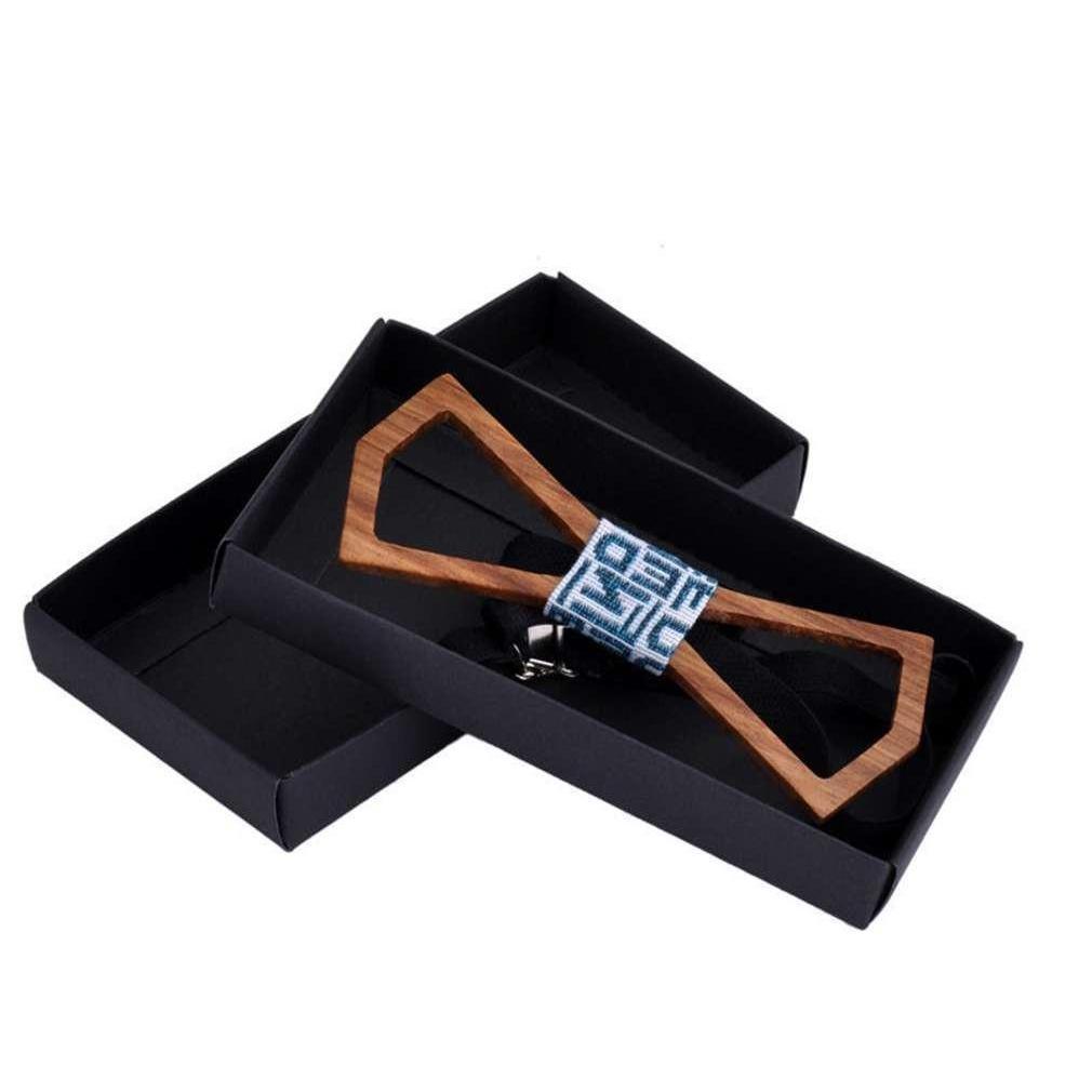 Hollow Collection Wooden Bow Ties - 3 Colors & Styles