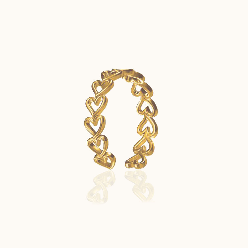 Hollow Heart Ring