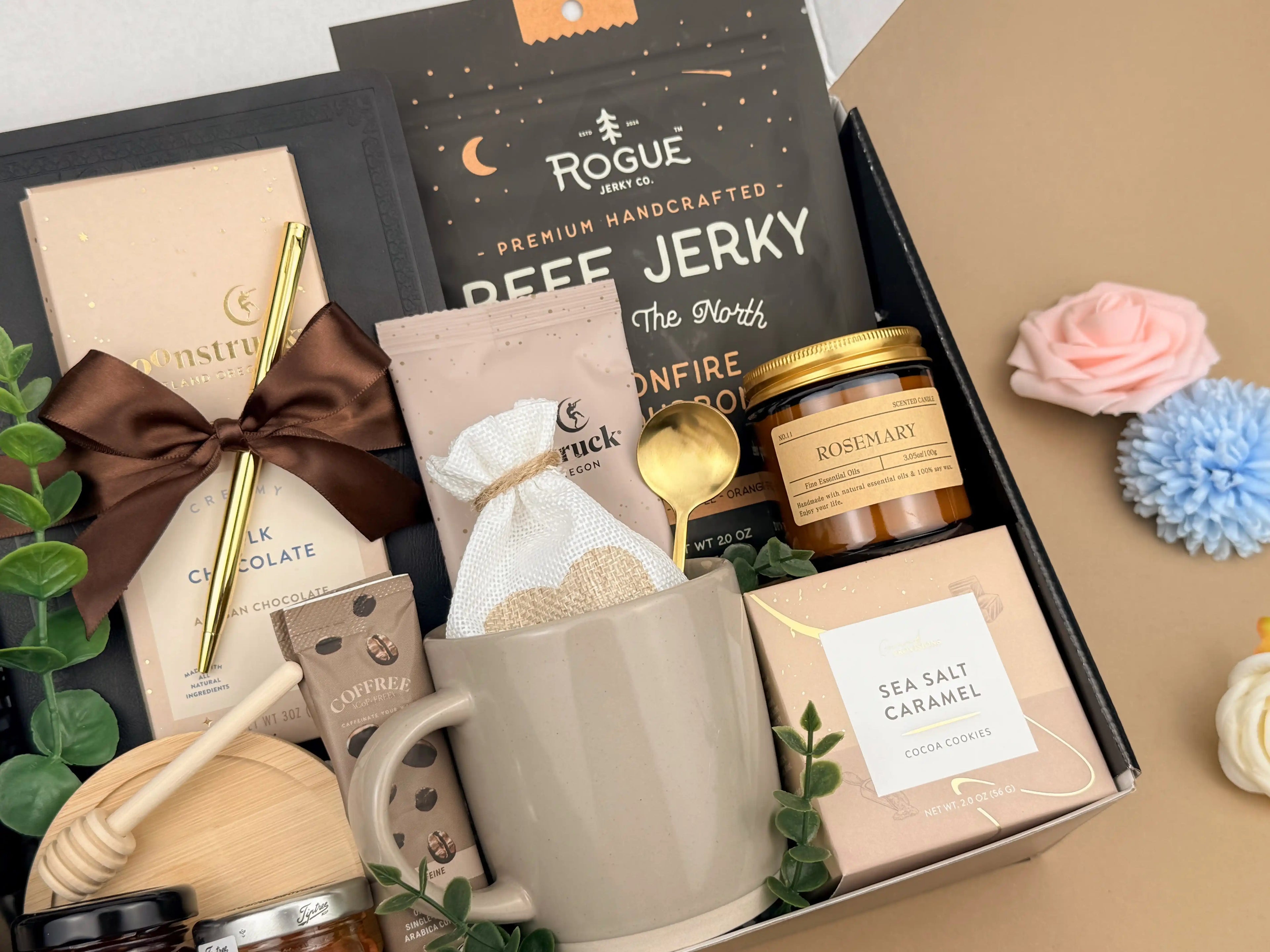Hygge Gift Box for Him – Cozy Birthday Gift Basket for Men & Self Care Gift Set