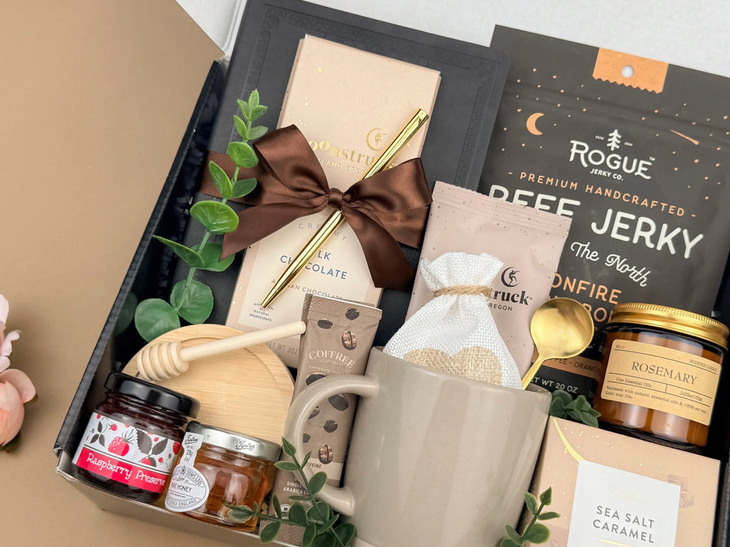 Hygge Gift Box for Him – Cozy Birthday Gift Basket for Men & Self Care Gift Set