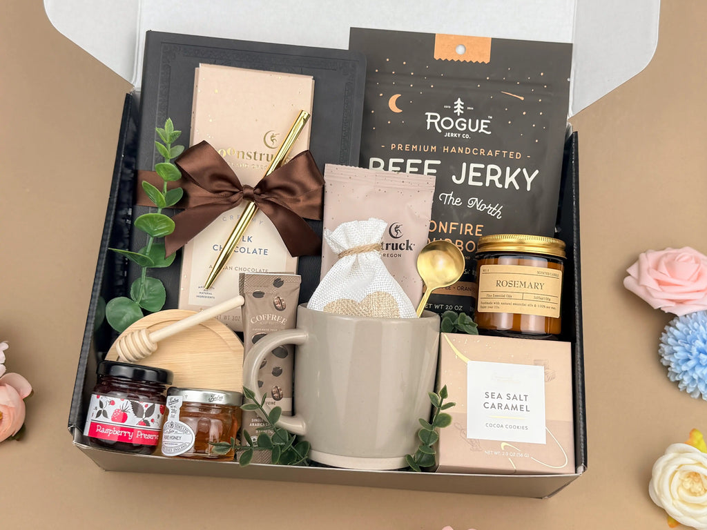 Hygge Gift Box for Him – Cozy Birthday Gift Basket for Men & Self Care Gift Set