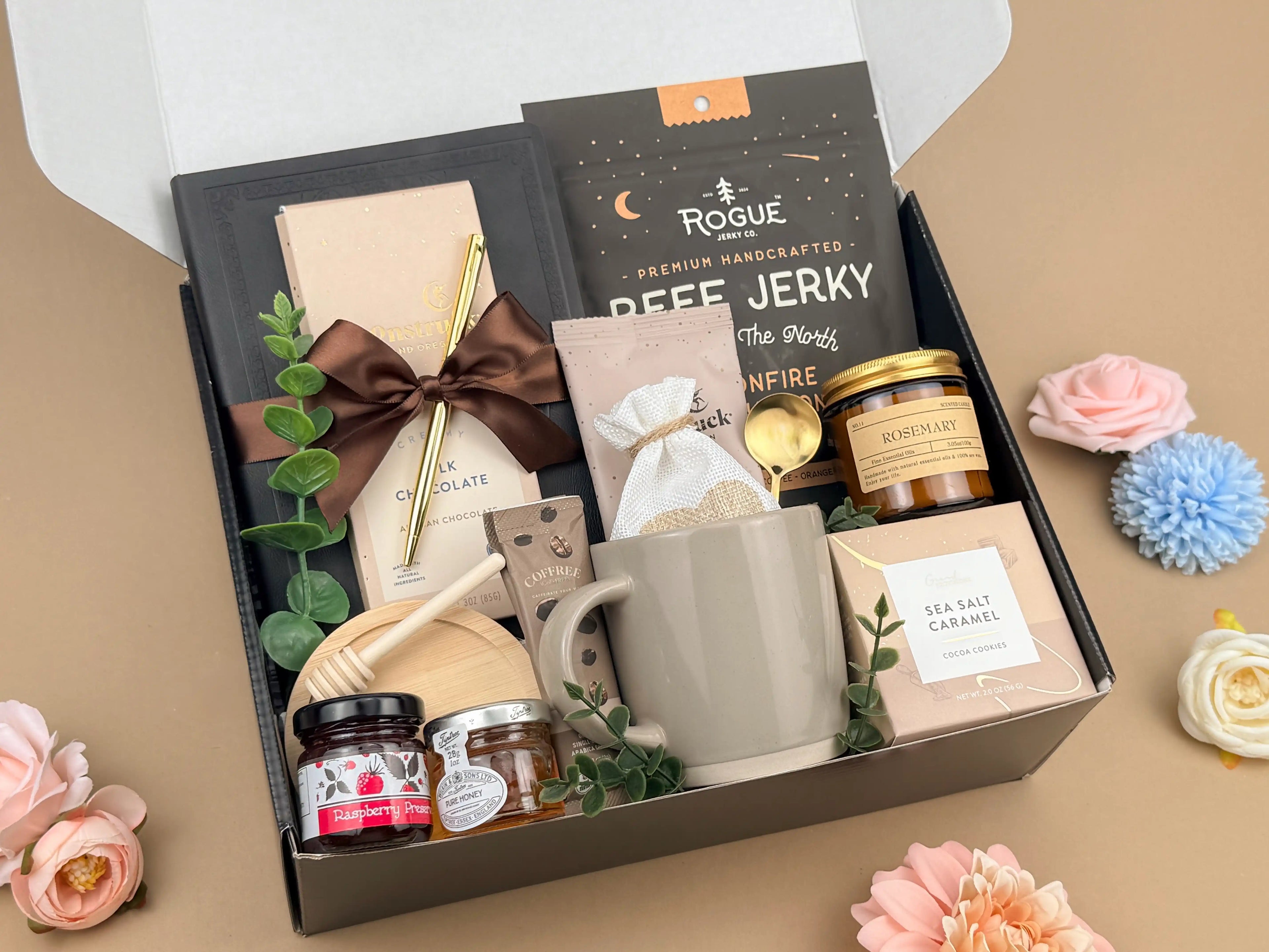 Hygge Gift Box for Him – Cozy Birthday Gift Basket for Men & Self Care Gift Set