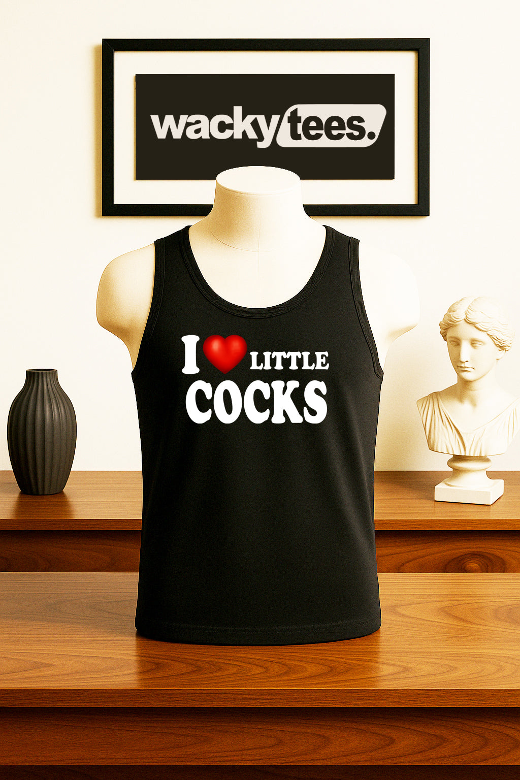I Love Little Cocks I Heart Funny Adult Humor Graphic Tee Shirt