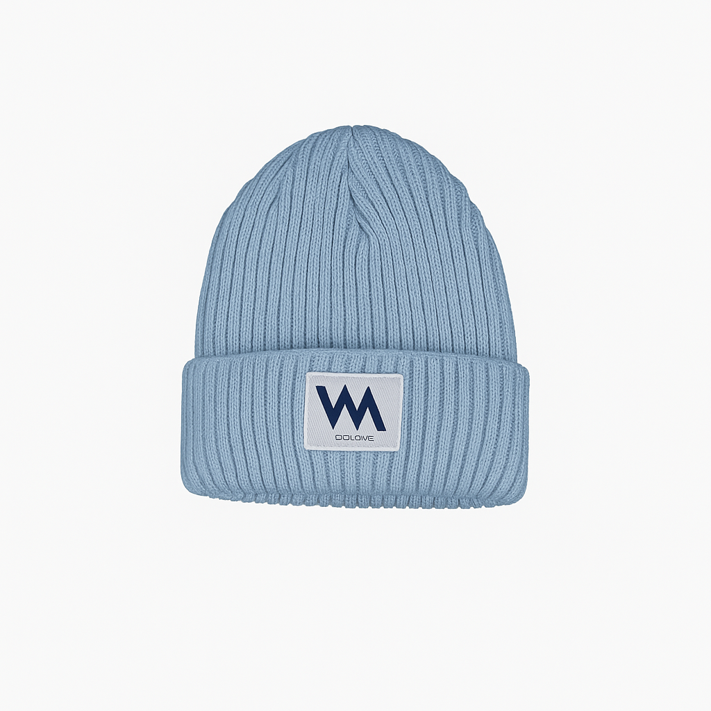 WM Logo Patch Beanie Hat