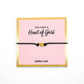 Gold Heart Bracelet
