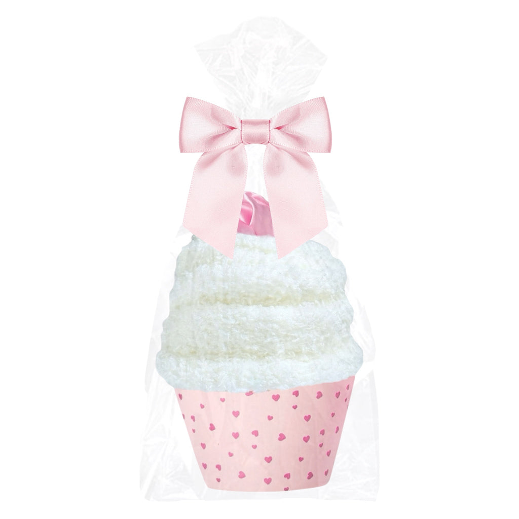 Cupcake Socks with Scrunchie