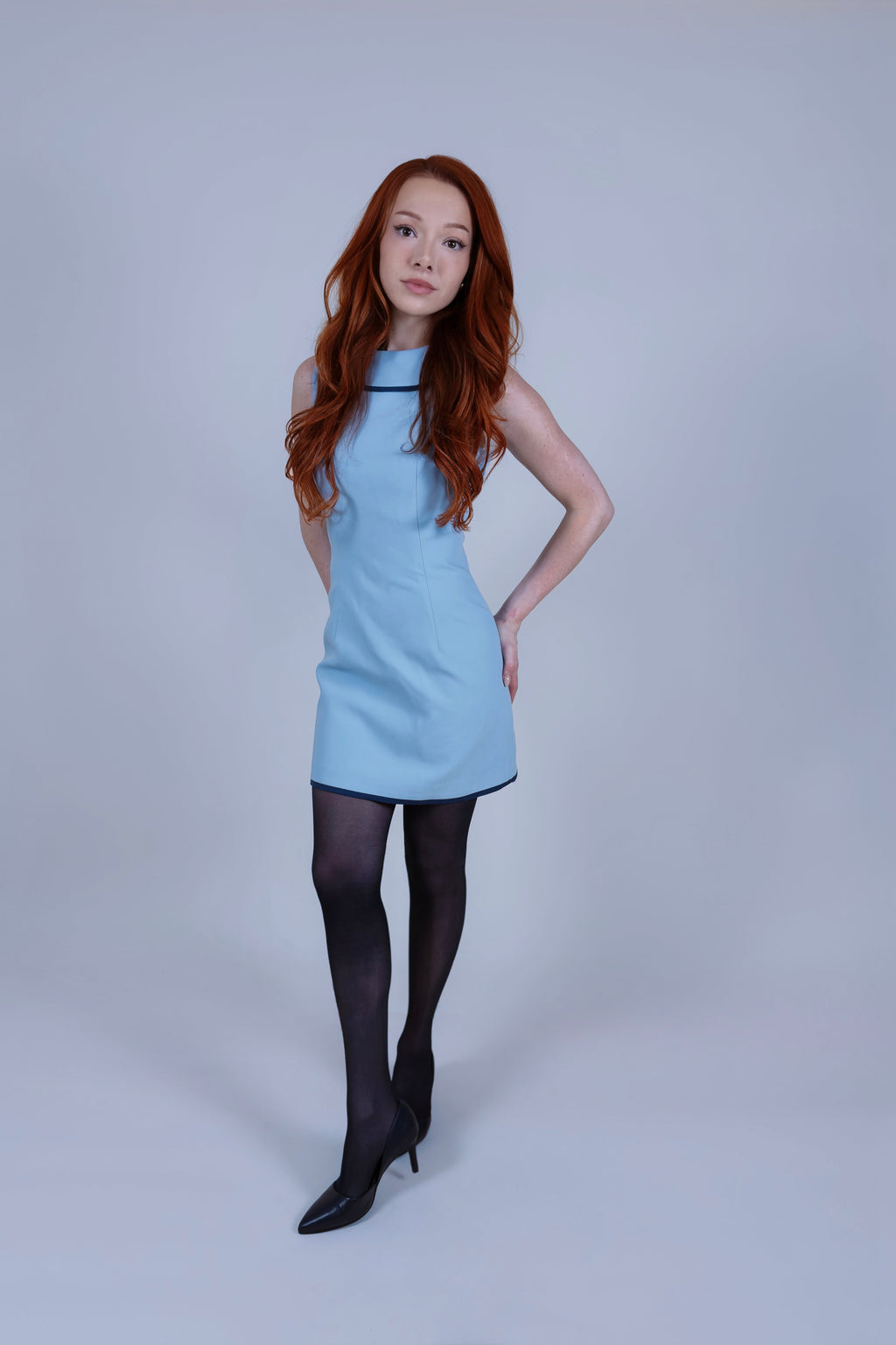 The Jane Dress in Bleu Ciel │ Petite