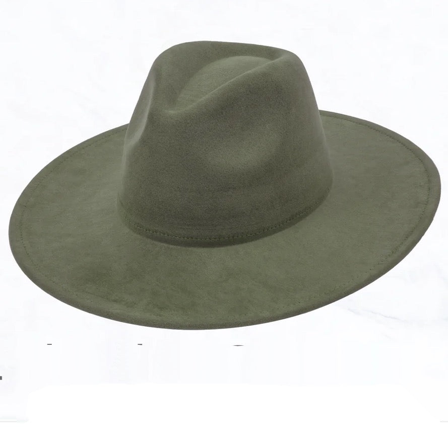 Turkey Feather & Turquoise Slab Hat Band + Choice of Hat 985z