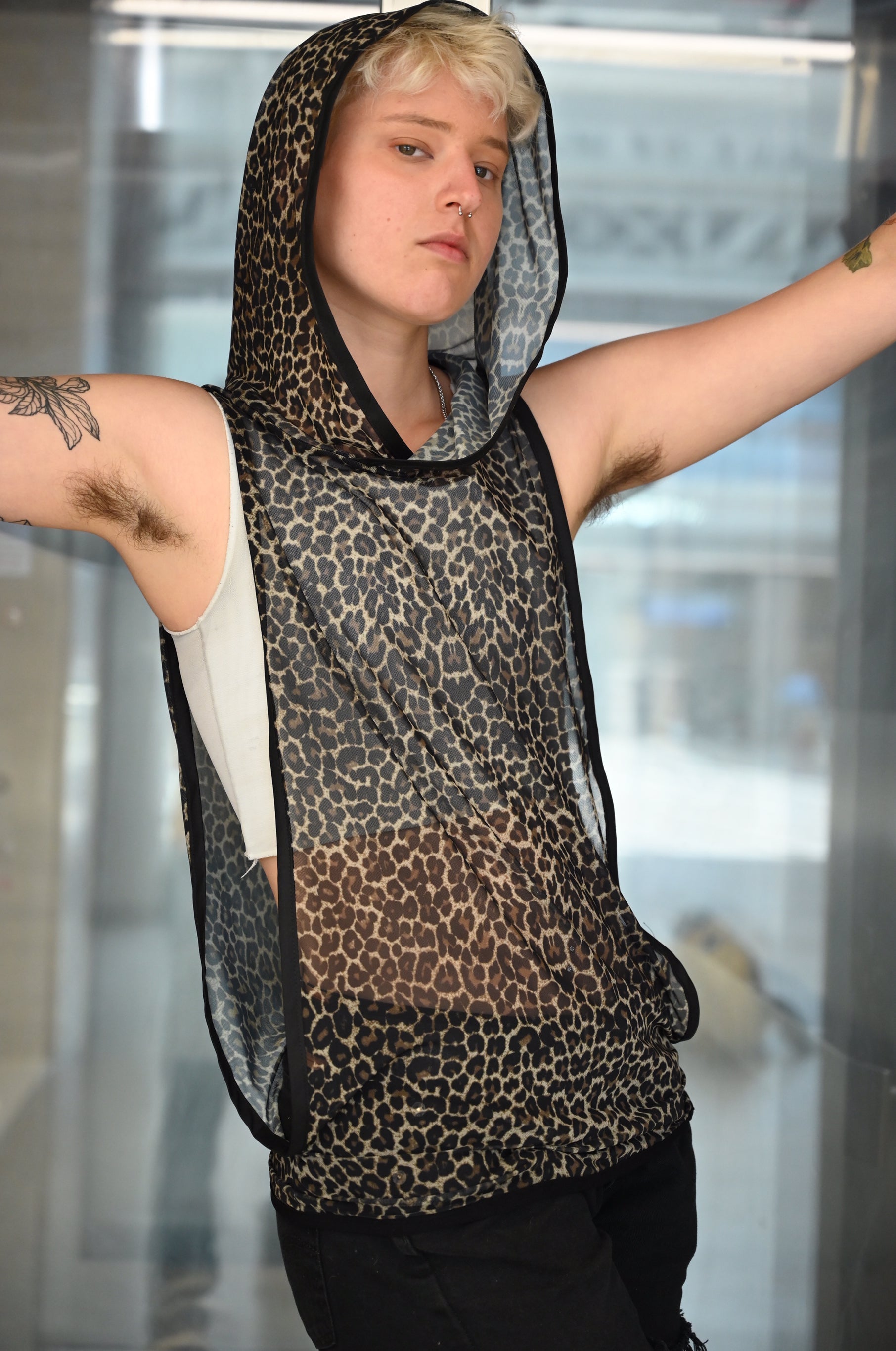 Cheetah Muscle Tee