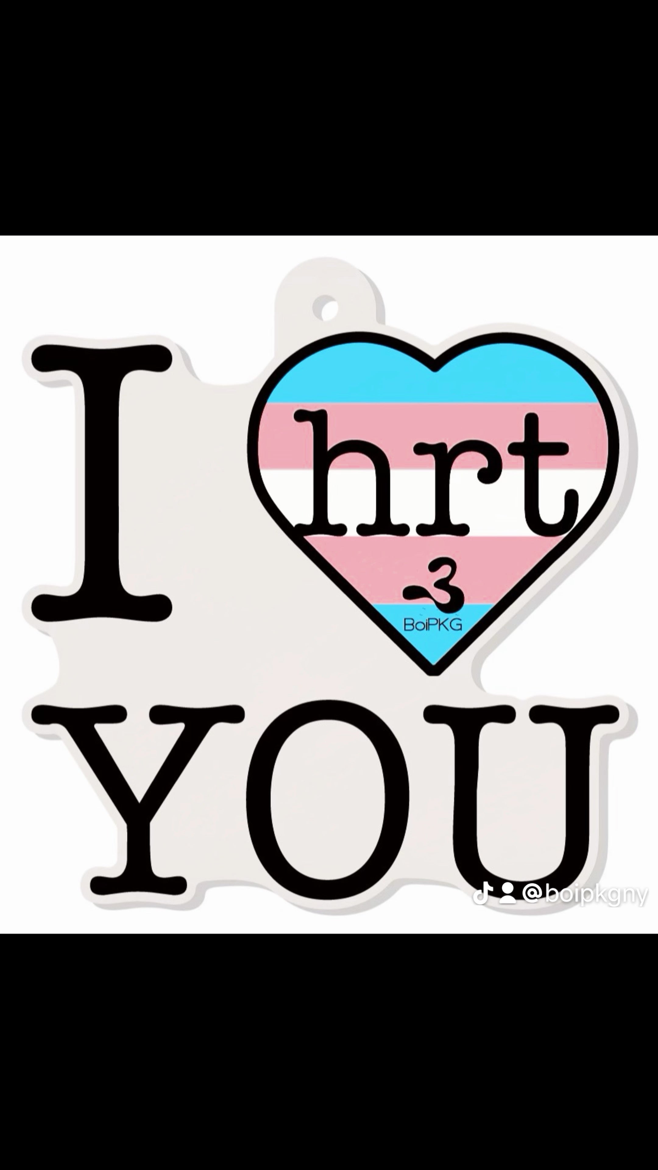 I HRT YOU MAGNET