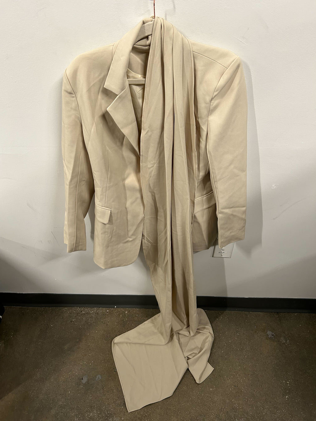 The Architect's Draped Blazer