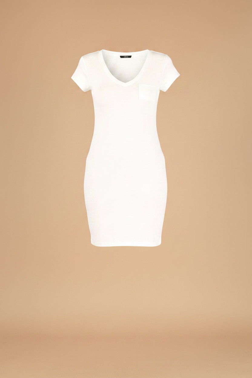 White T-Shirt Dress