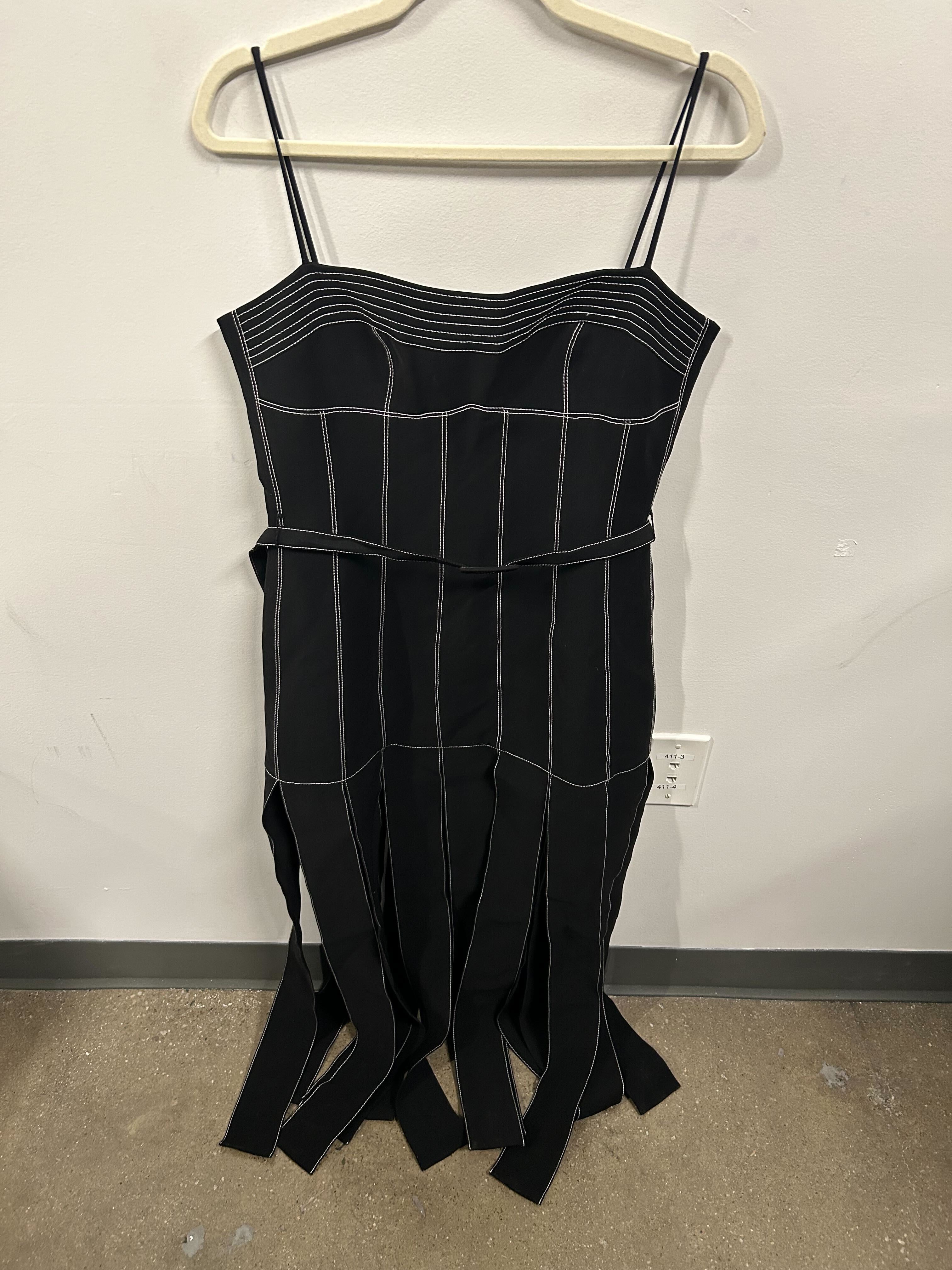 The Matrix Paneled Midi Dress