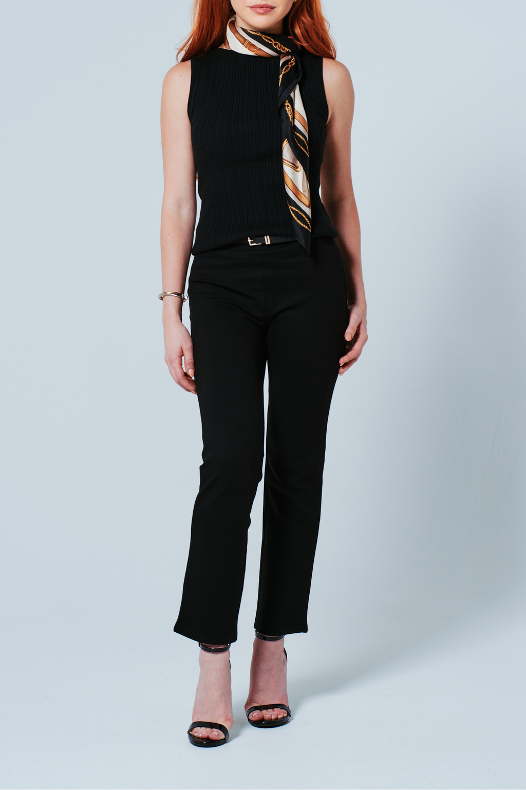 The Livia Ponte Pant –Noir │ Petite