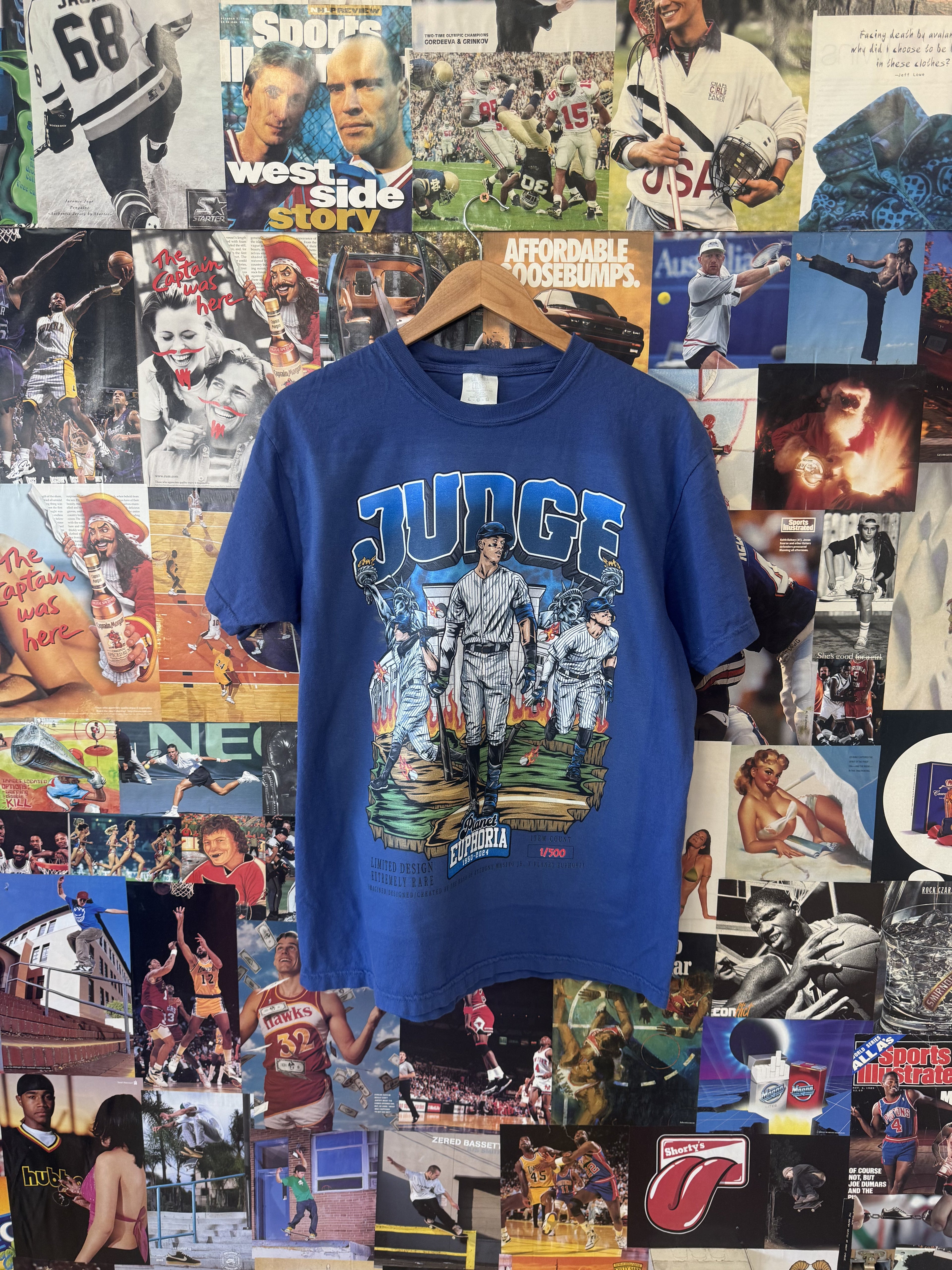 Aaron Judge Limited Edition MLB Player Graphic T-Shirt