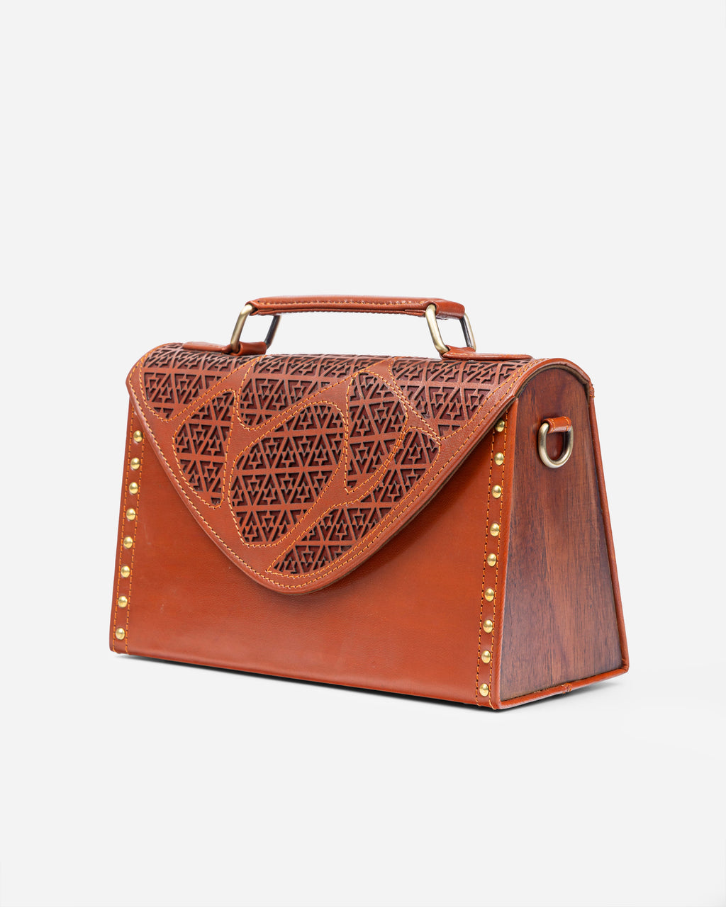Golden Horizon Tan Crossbody Bag