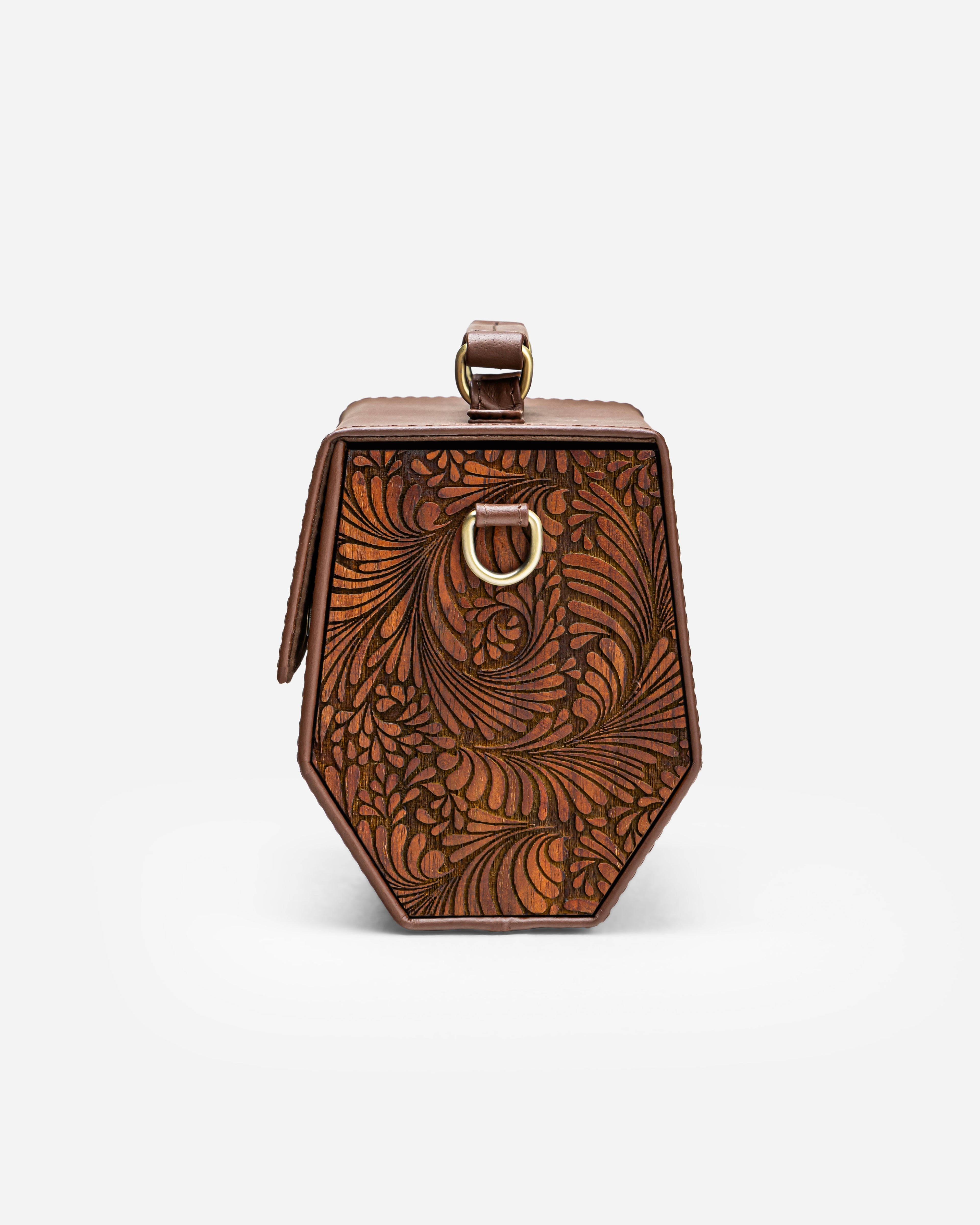 Sienna Blossom Carver Satchel Bag