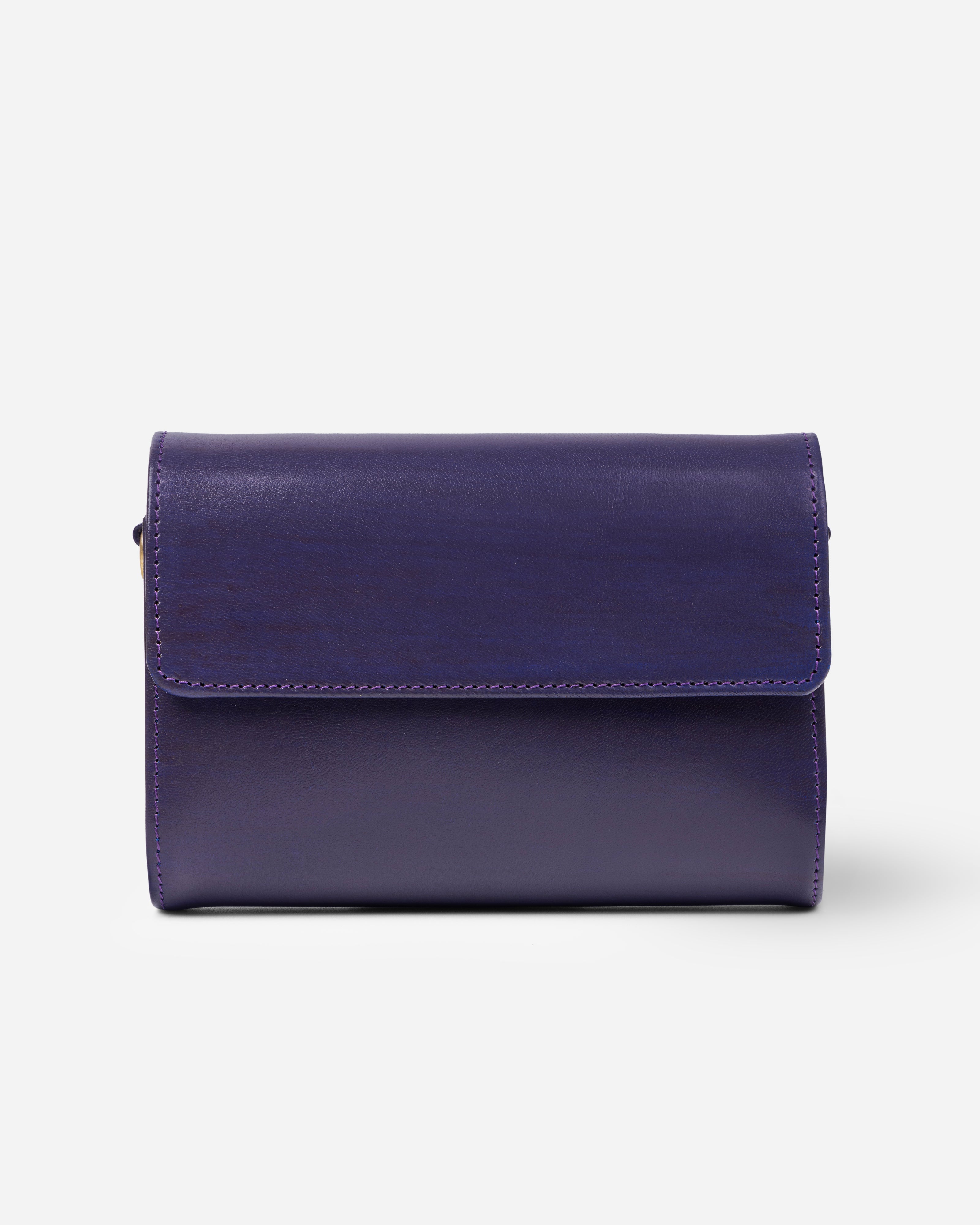Twilight Wings Purple Leather Sling
