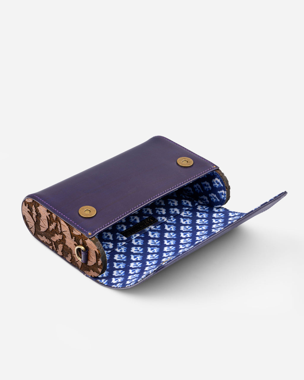 Twilight Wings Purple Leather Sling