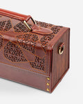 Heirloom Doctor's Bag Leather And Wood