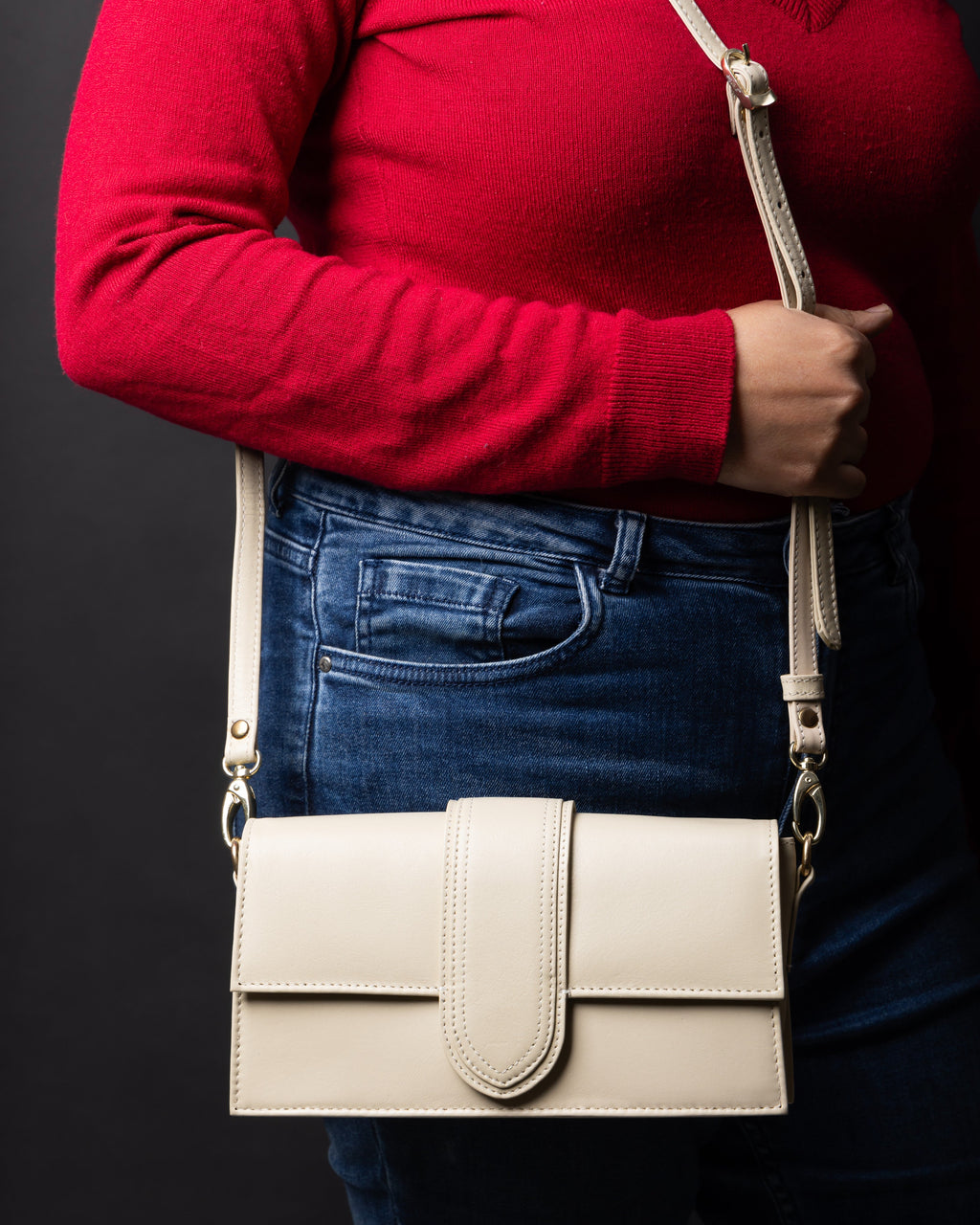 Stella Leather Sling Bag