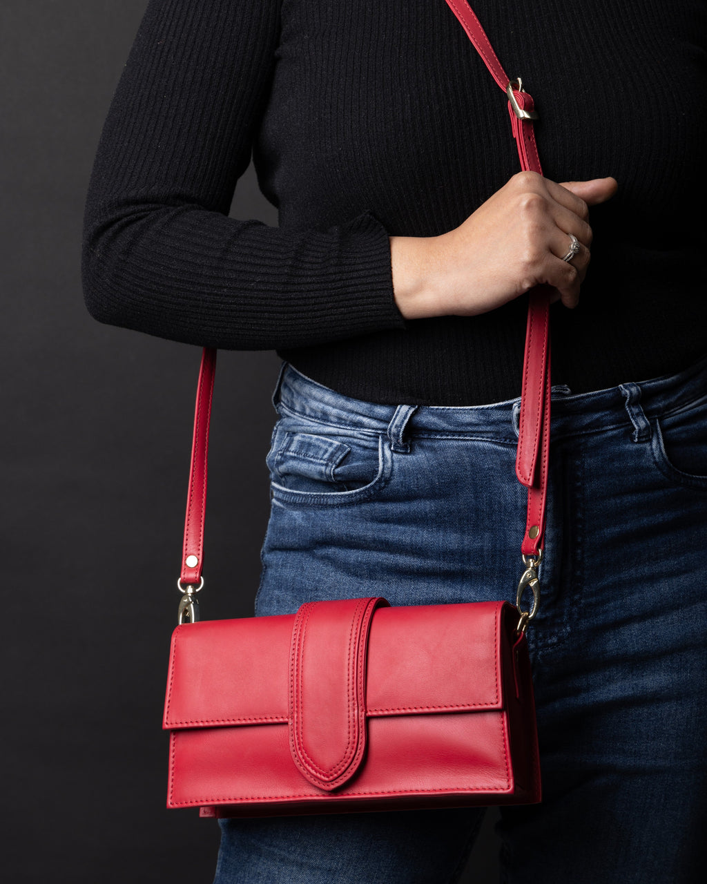 Stella Leather Sling Bag