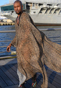 Leopard Print Kaftan