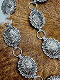 Silver Concho Sm/Med Belt