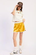 Ginevra Satin Shorts