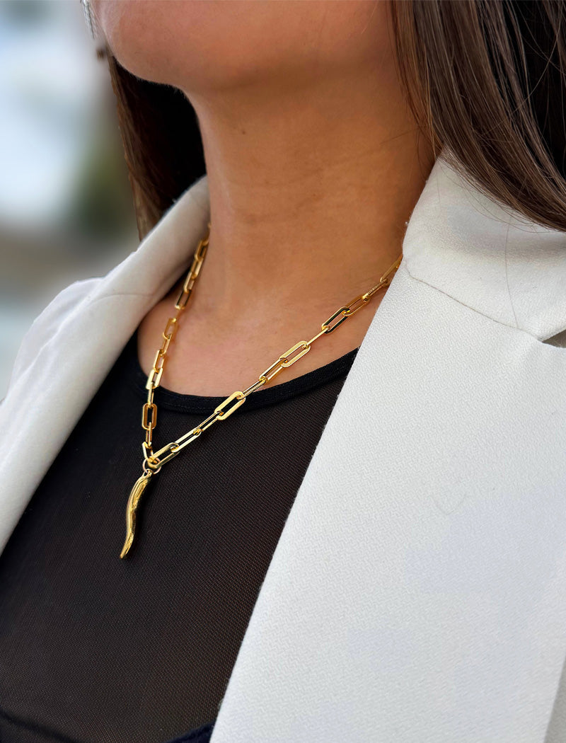 ITALIAN HORN Charm Pendant Only