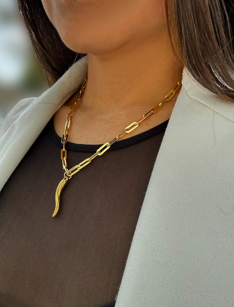 ITALIAN HORN Charm Pendant Only