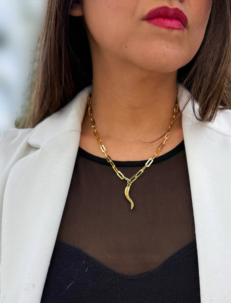 ITALIAN HORN Charm Pendant Only