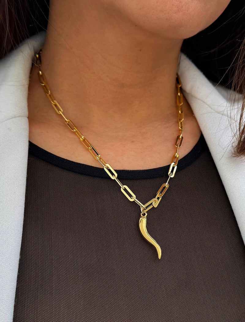 ITALIAN HORN Charm Pendant Only