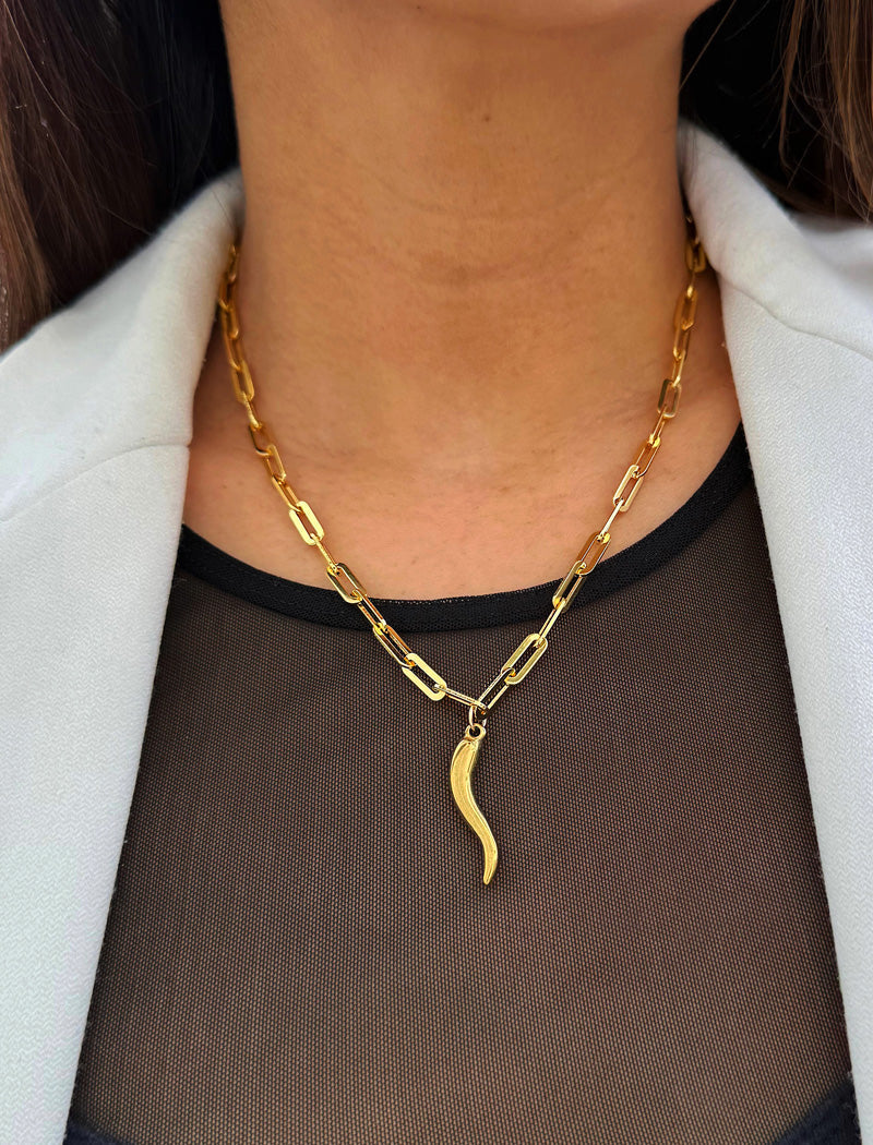 ITALIAN HORN Charm Pendant Only
