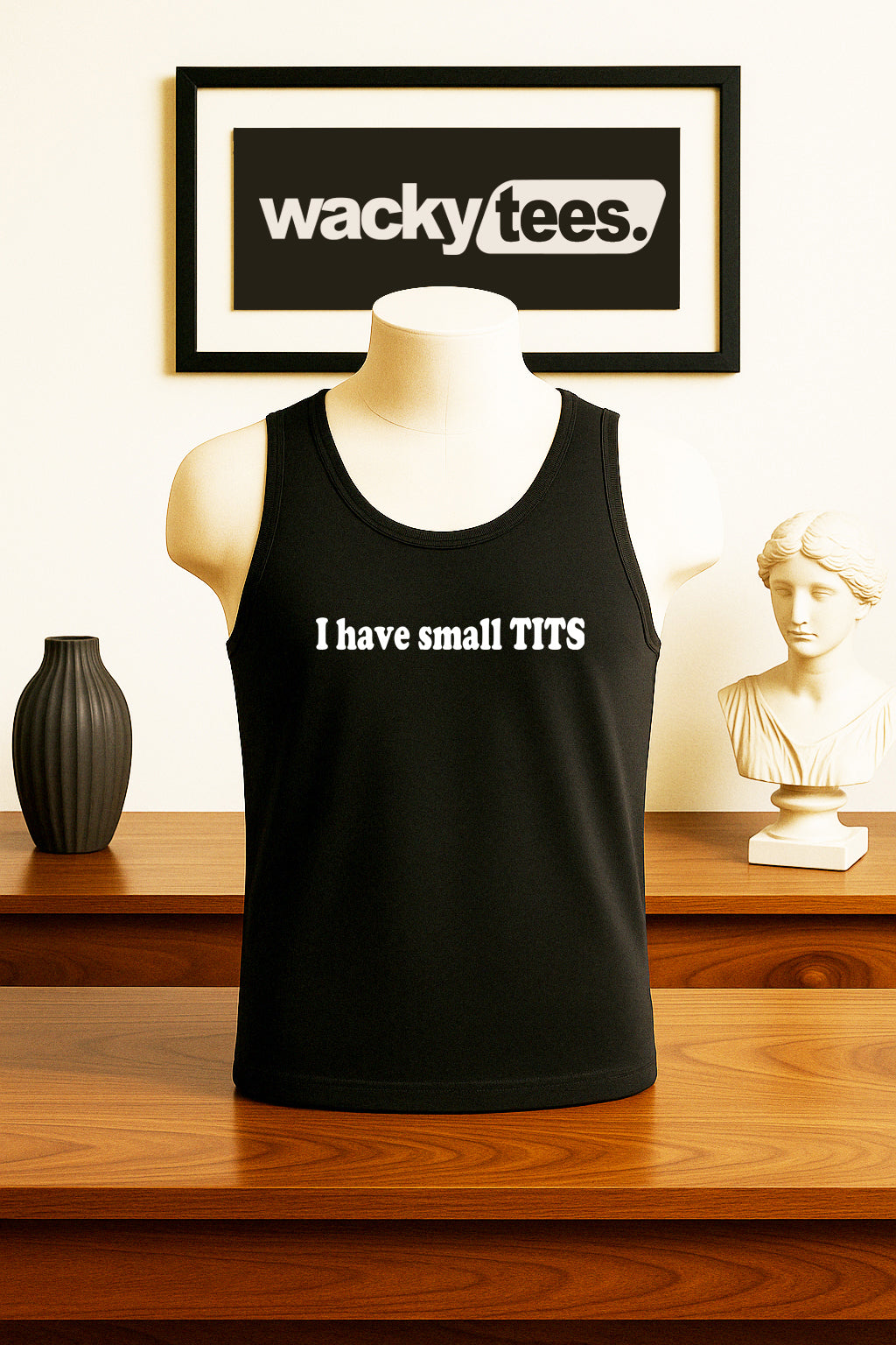I Have Small Tits Boobs Funny Adult Humor Graphic Tee Shirt