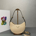 Pra Arque Small Bag 22.5cm Beige Calfkskin