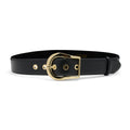 James Hip Belt, Black Leather
