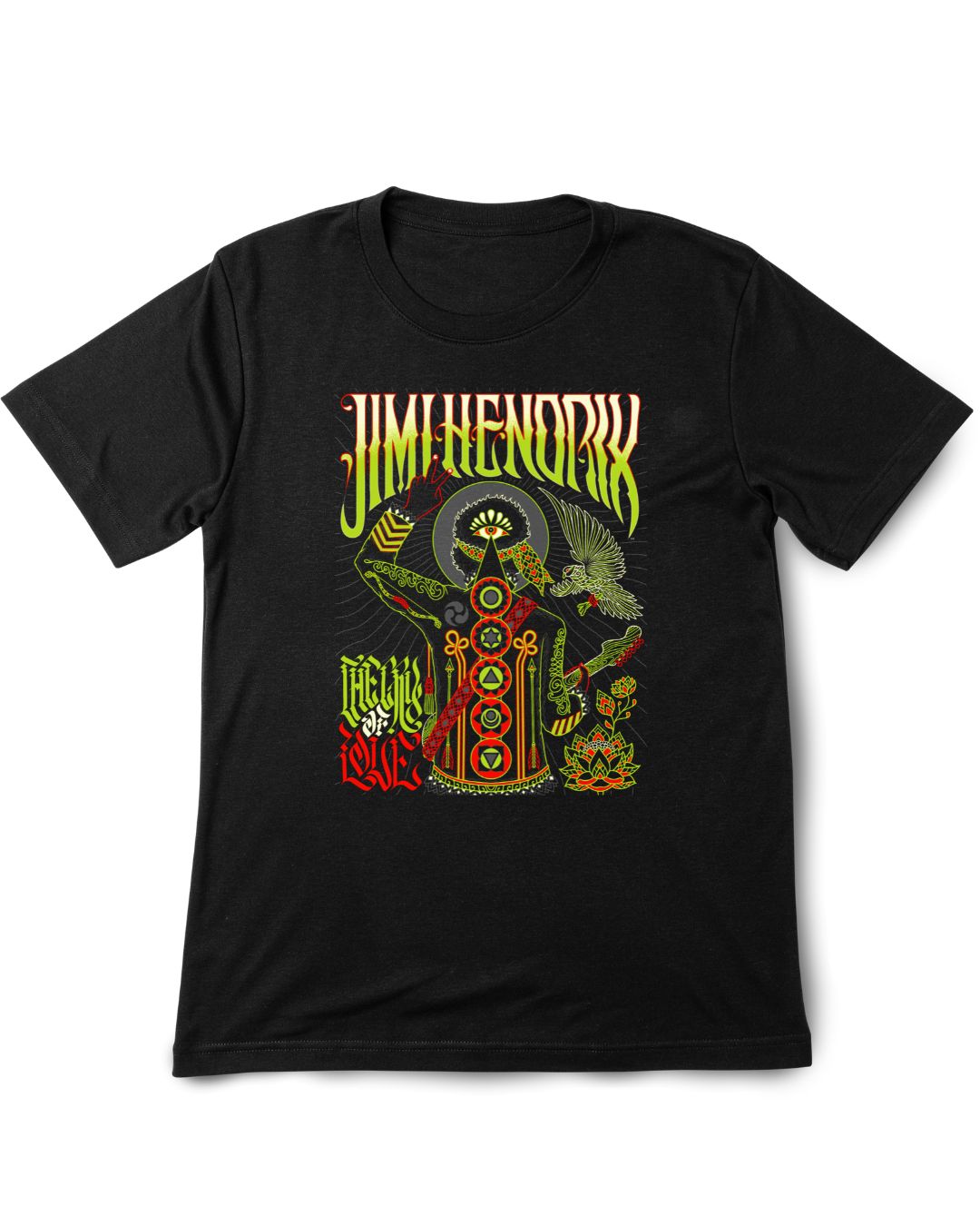 Jimi Hendrix Vintage Printed Tee Shirt