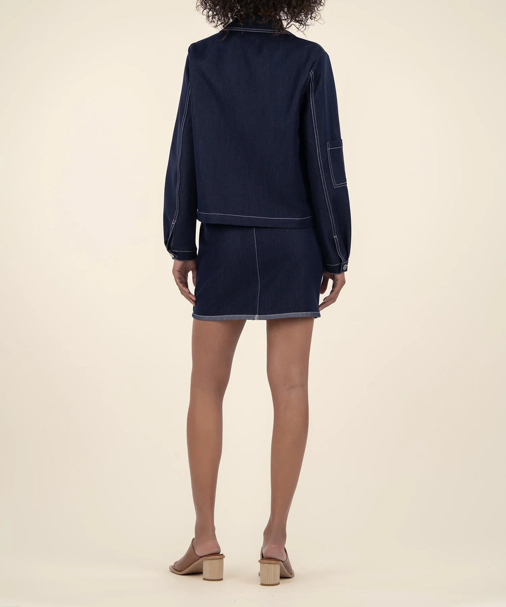 Jolene Collar Denim Jacket