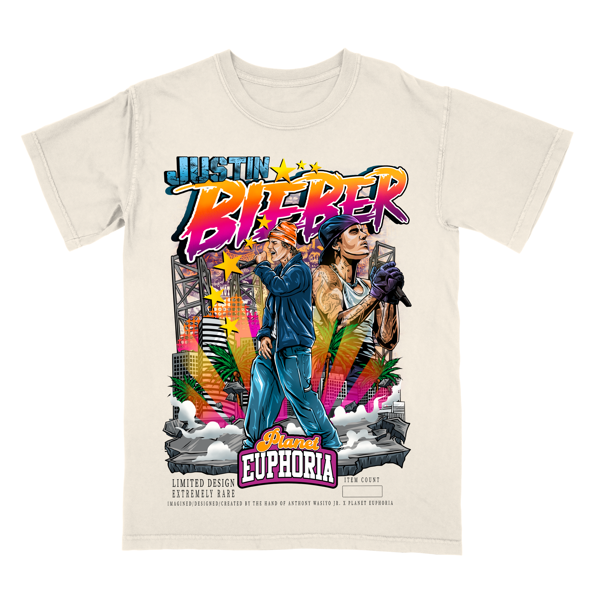 Justin Bieber Limited Edition Graphic T-Shirt