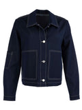 Jolene Collar Denim Jacket