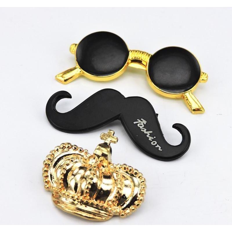 King Collection Brooch Boutonnieres - 3 Styles