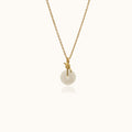 Knot Necklace with White Jade