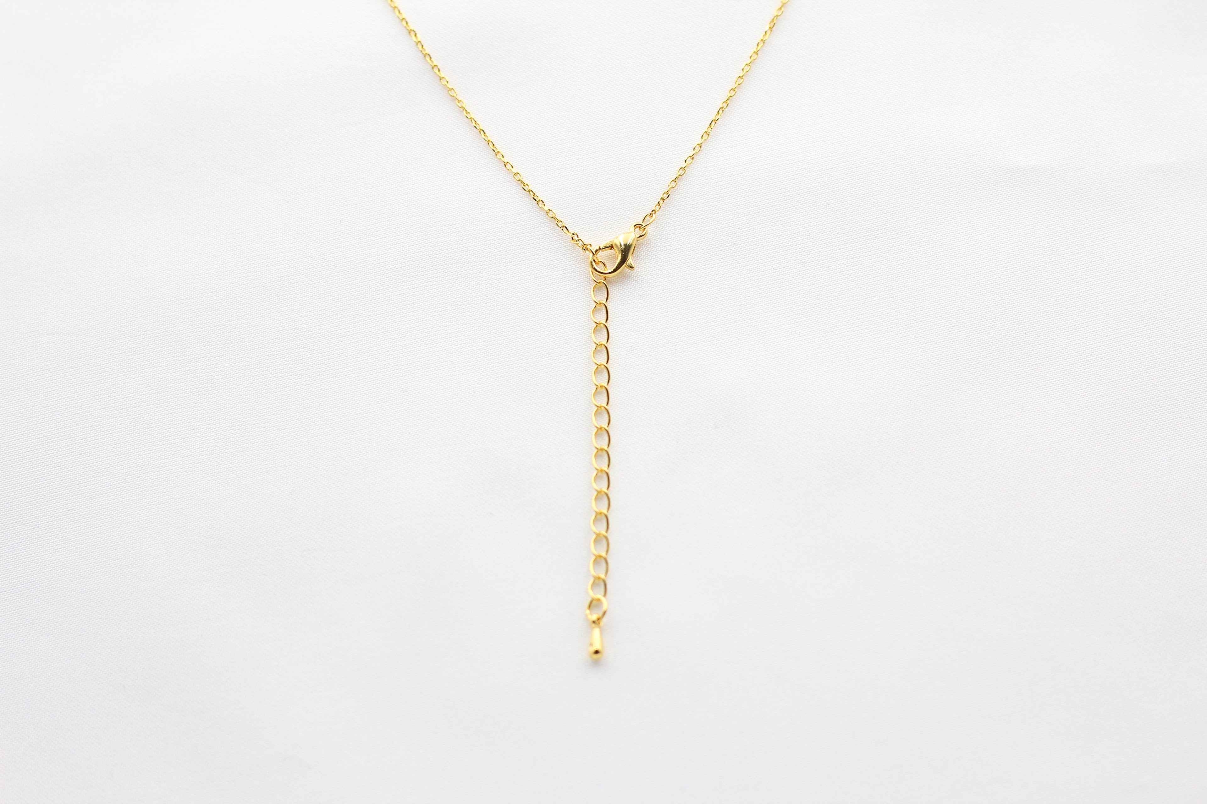 Shiny Lock and Key Ring Necklace