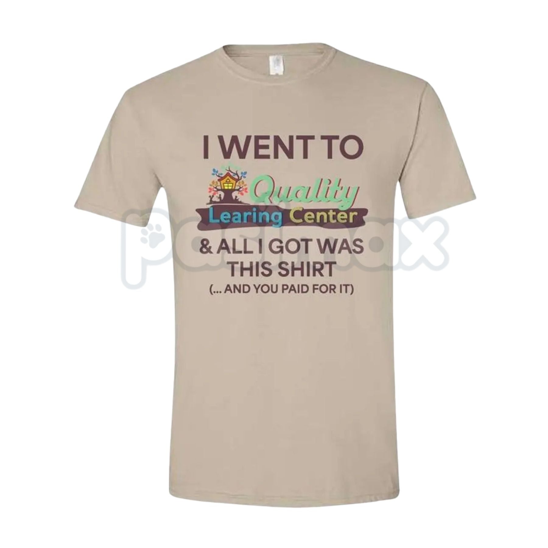 Learning Center Comfy and Quality T-Shirt - Vintage 90s Daycare Aesthetic Tee, Retro Educational Parody Shirt, Nostalgic Soft-Core Graphic Apparel