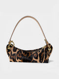 Baby Blair Shoulder Bag, Leopard Print Hair-On Hide-Available for Pre-Order