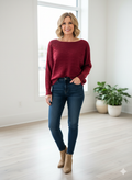 Lingonberry Pullover by Keren Hart