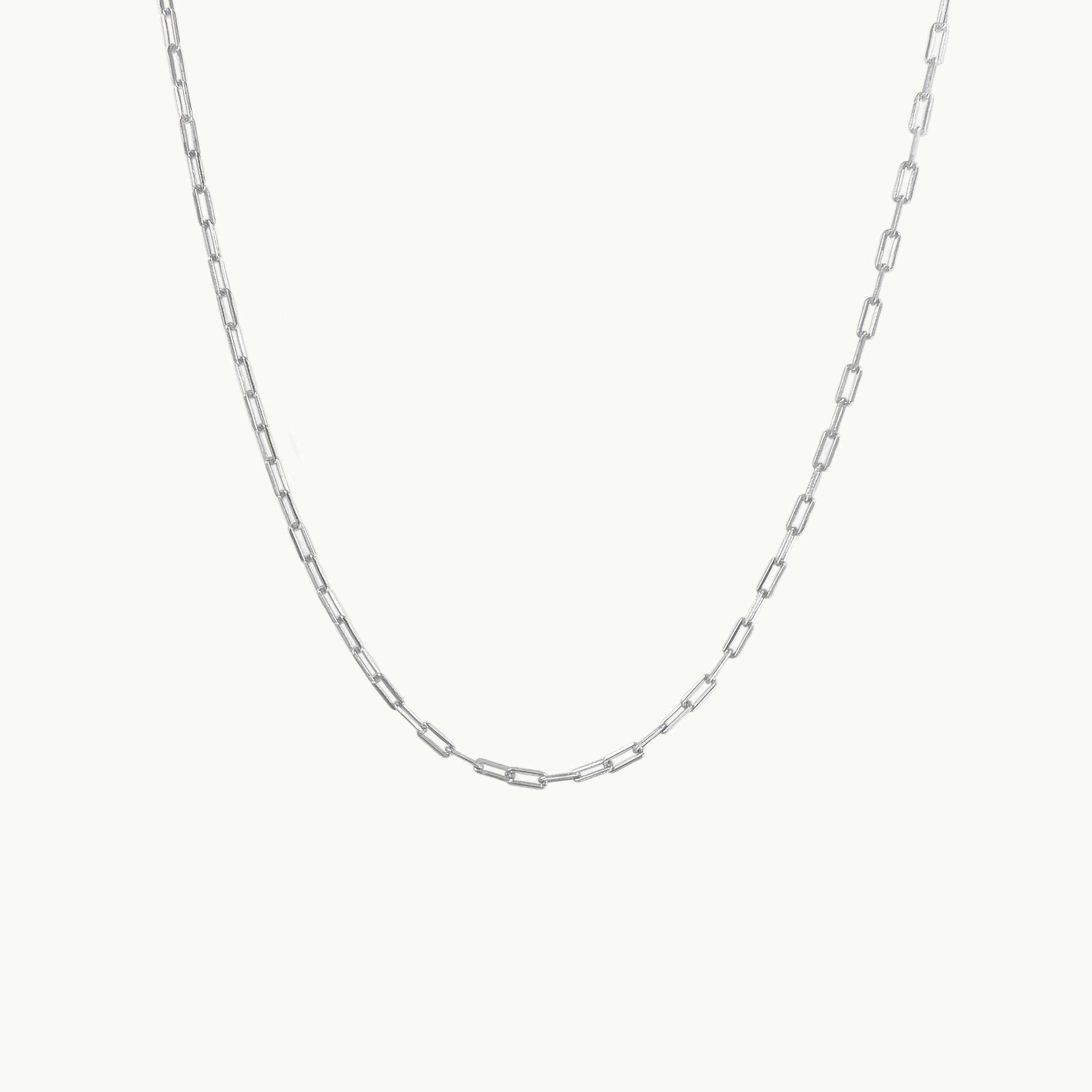 Paperclip Link Chain Necklace