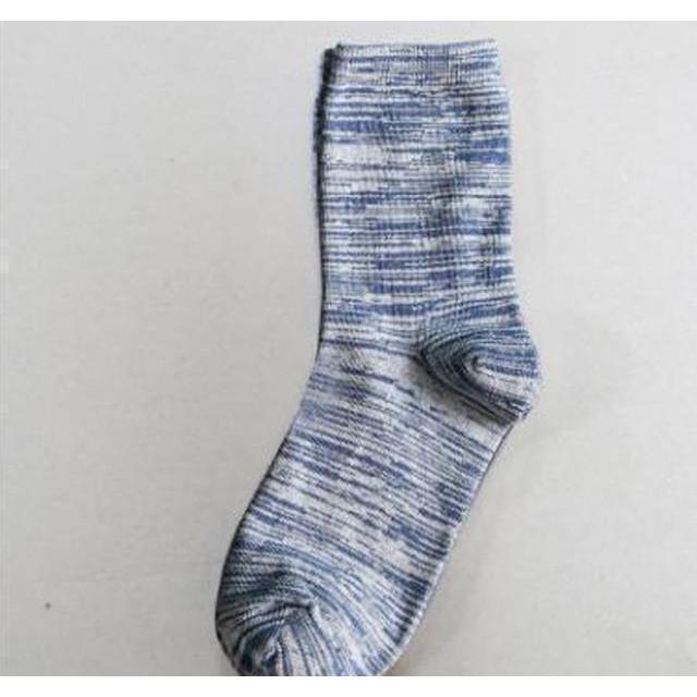 Long Cotton Stripey Collection Socks - 5 Colors